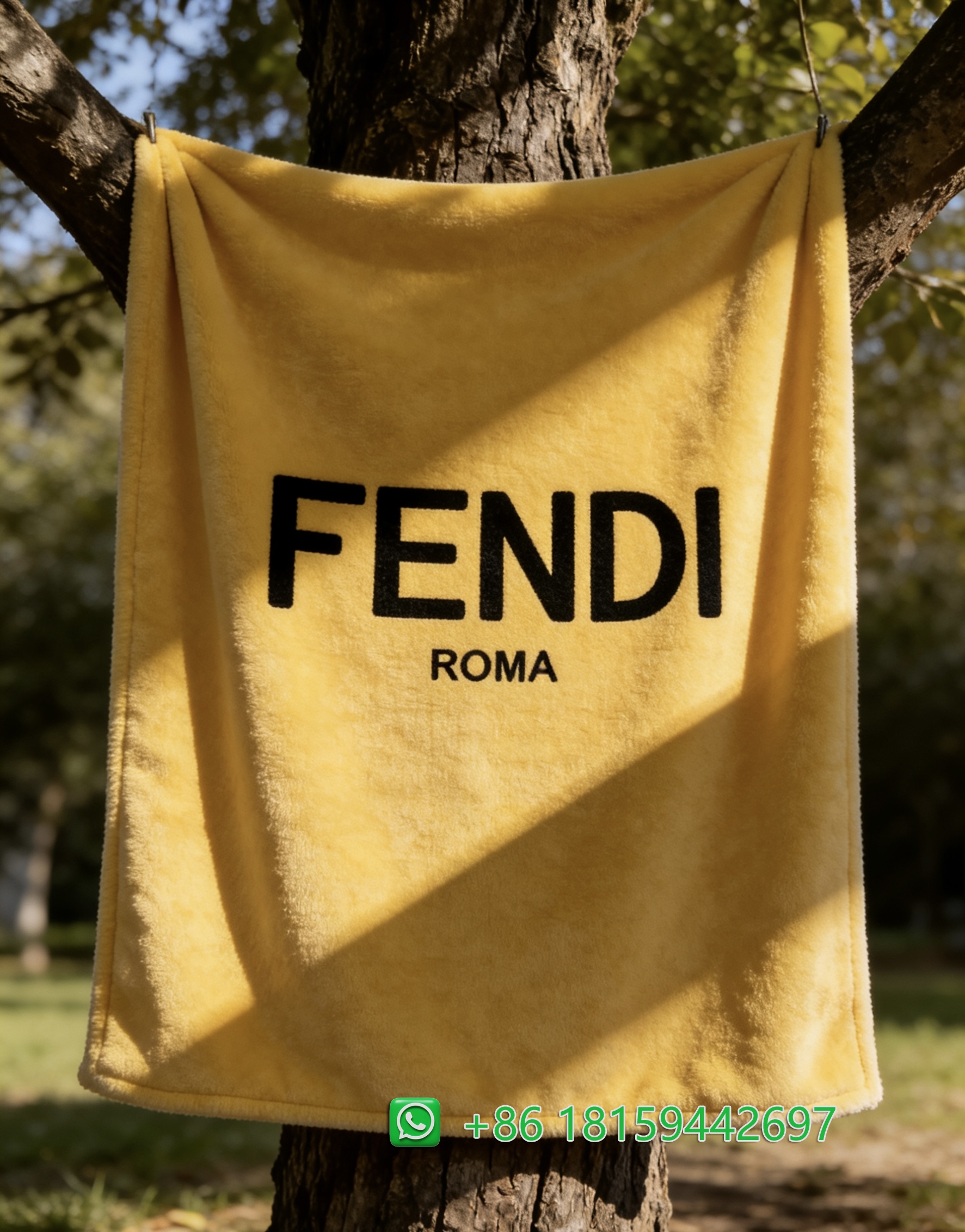 Fendi Throw Blankets